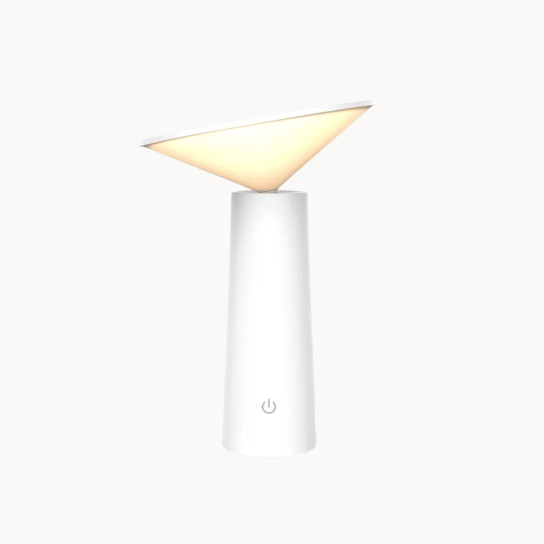 Draadloze LED Tafellamp – Oplaadbare Verlichting met Afstandsbediening & Verstelbare Lichtstanden