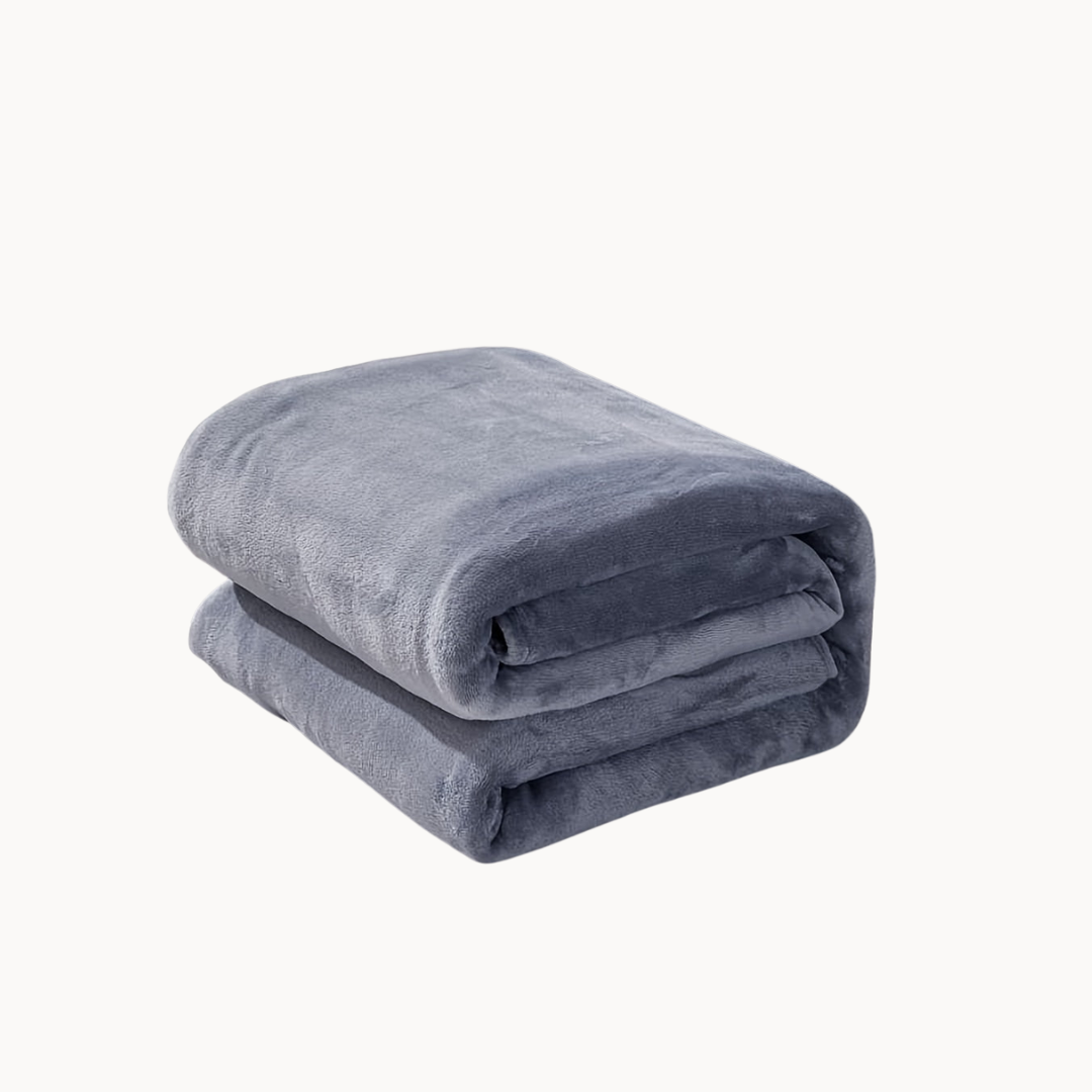 Flanellen Deken – Zachte & Warme All-Season Deken voor Bank, Bed, Kantoor & Reizen