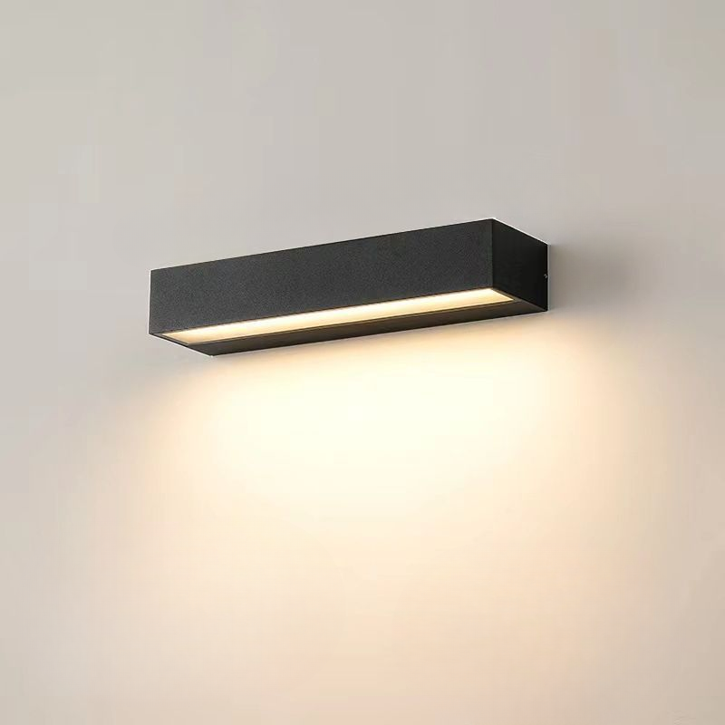 Strakke Lineaire LED Wandlamp Wit – Moderne Wandverlichting voor Badkamer, Slaapkamer & Woonkamer