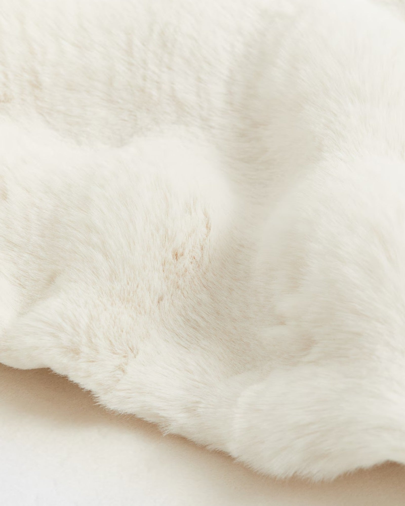 Fluffy Plaid met Structuur – Zachte Fleece Deken Wit 110x150 cm-Vazen-Maevias