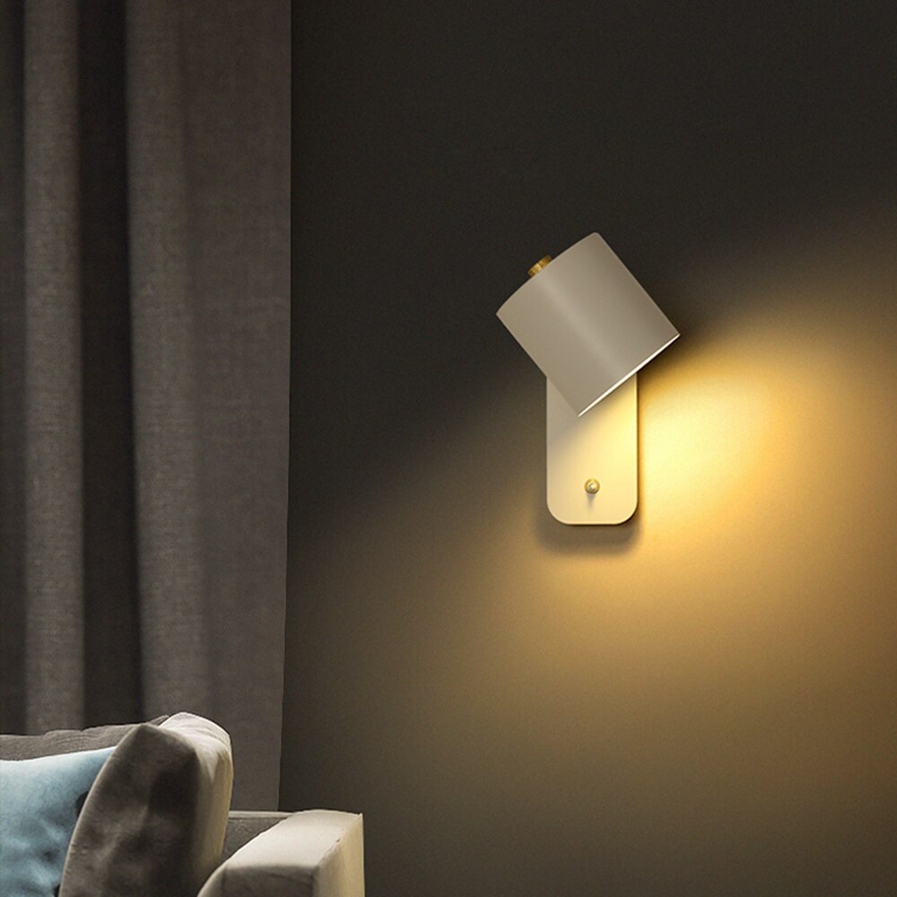Stijlvolle LED Wandlamp met Schakelaar – Moderne Binnenverlichting & Decoratie
