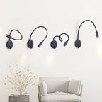 Verstelbare LED Wandlamp – Modern 360° Draaibaar Licht voor Woonkamer, Slaapkamer & Gang