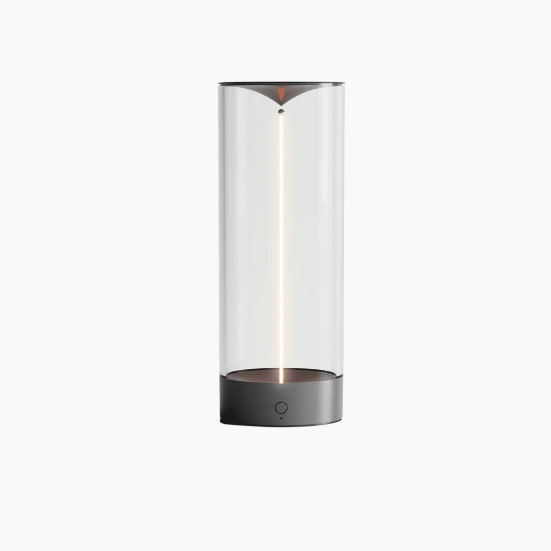 Betoverende Spiraal Tafellamp – Glazen Buis Design met Fascinerende Gloed & Energiezuinige Verlichting