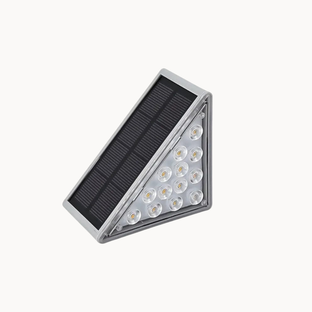 Anti-Diefstal Zonnepaneel Trapverlichting – Bewegingssensor, Waterdicht & Eenvoudig te Installeren