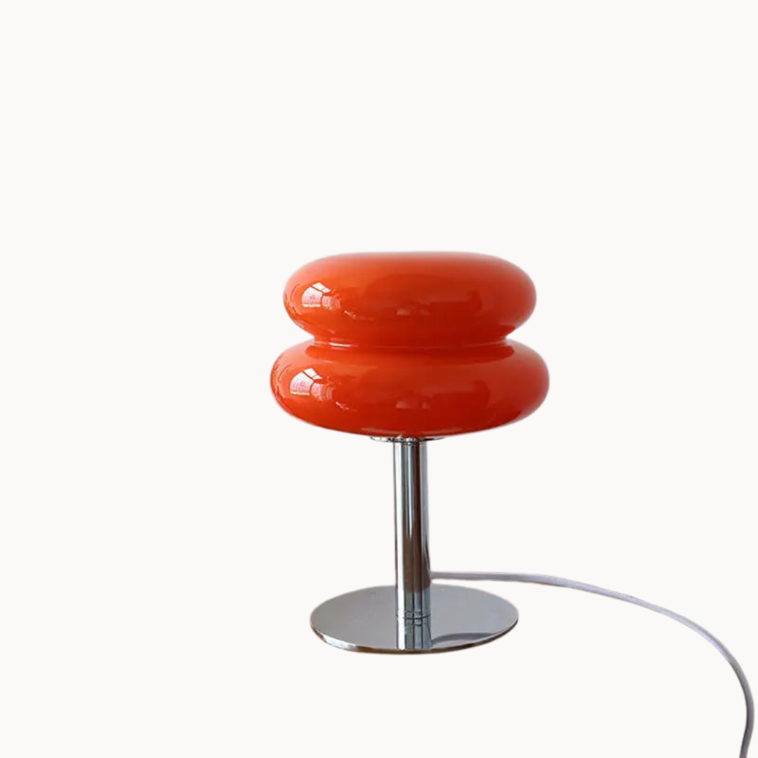 Elegante Bauhaus Tafellamp voor Modern Wonen – Italiaans Geïnspireerd Ontwerp in Metaal & Glas