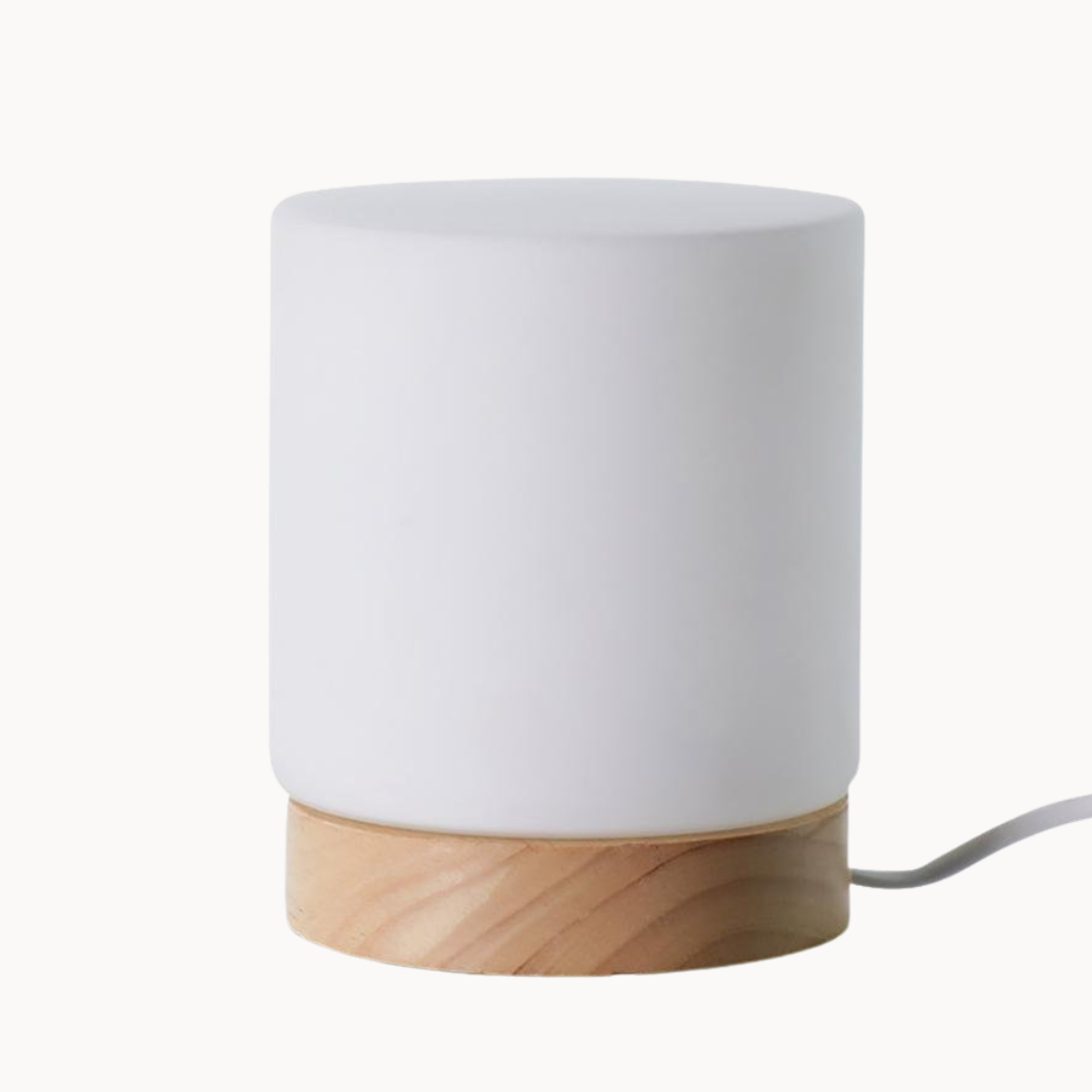 Mini Glazen Tafellampen – Touch-Activatie & 360° LED Verlichting