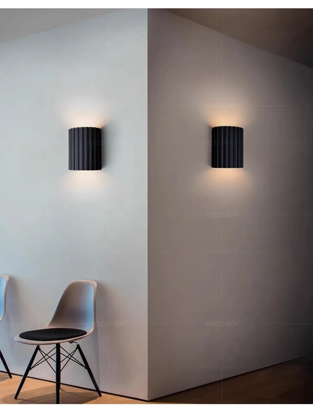 Moderne Kunsthars Wandlamp – Elegante LED Wandverlichting