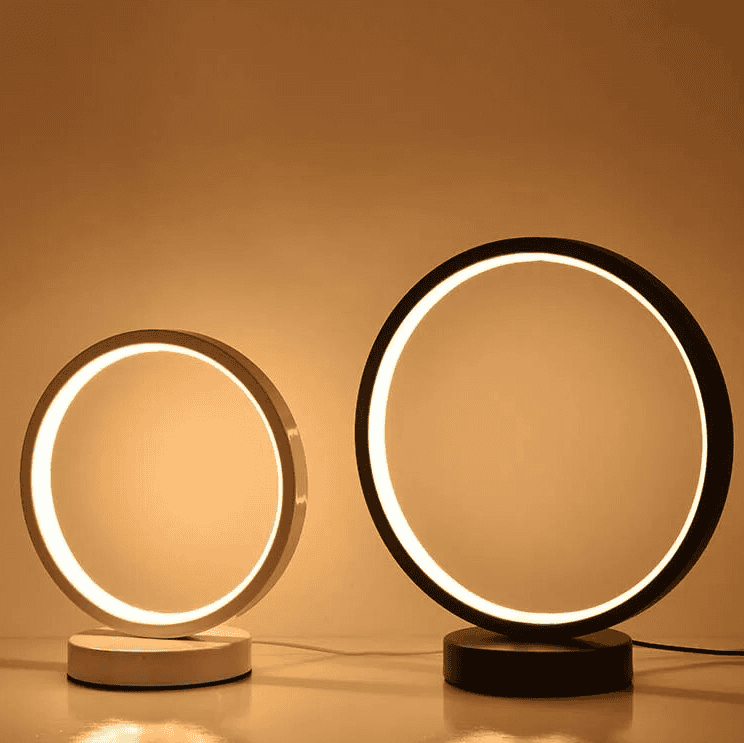 Fleur Halo Bijzettafellamp – Stijlvolle Sfeerverlichting voor Woonkamer & Slaapkamer