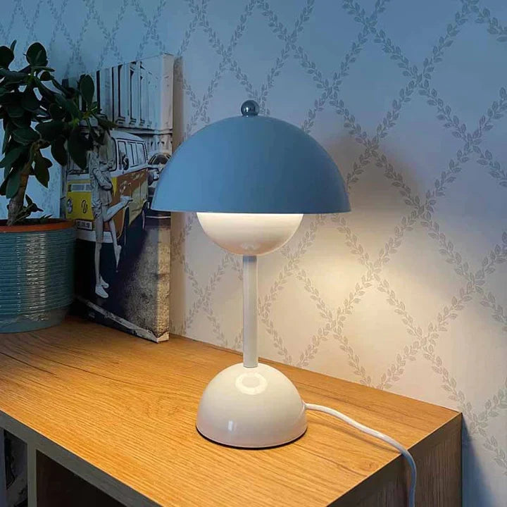 Scandinavische Tafellamp – Minimalistisch Design en Warme Sfeerverlichting