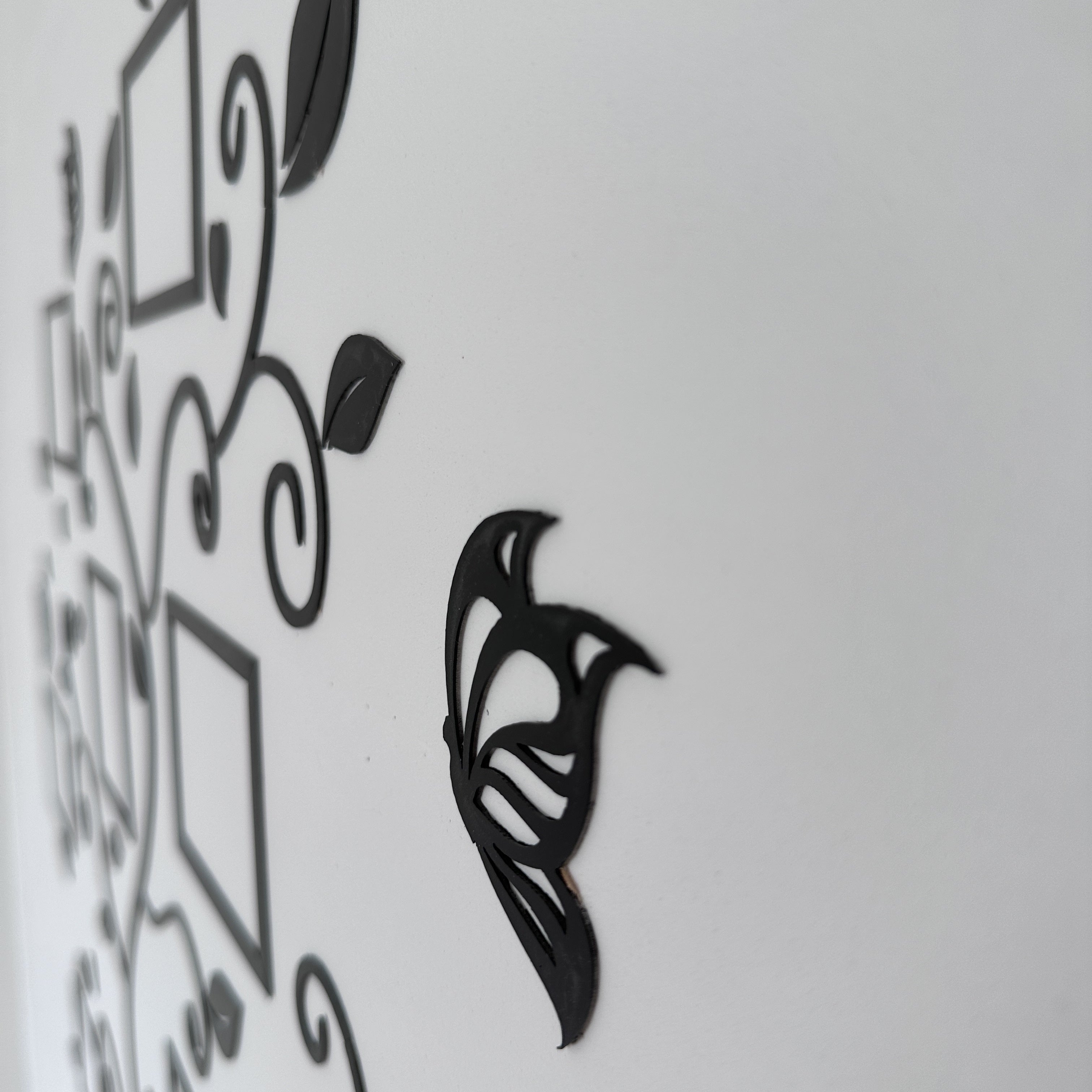 Acryl Fotolijst Muurdecoratie – 3D Creatieve Fotoboom, Zelfklevende Muursticker voor Familie & Huisdieren