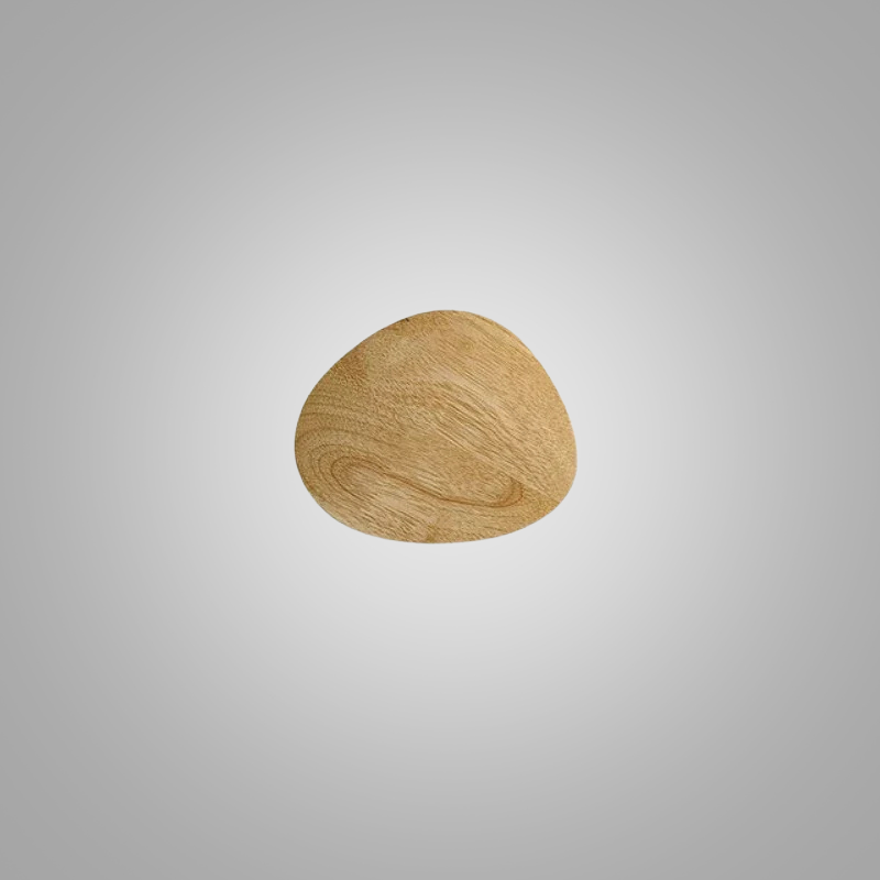 Wandlamp van Massief Hout – Scandinavisch Design met Warme LED Sfeerverlichting