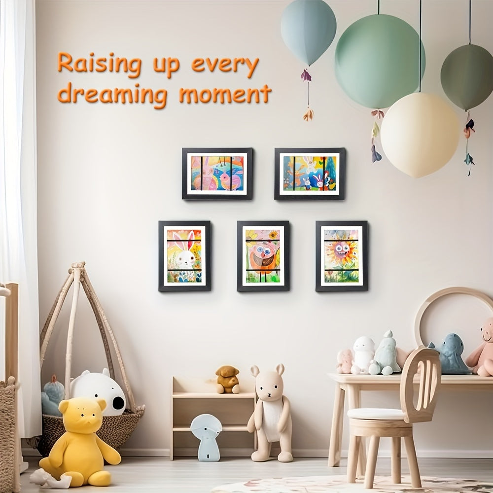 1 Stuk Flip Fotolijst – A4 Magnetische Fotolijst voor Woonkamer, Kantoor & Cadeaus