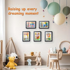1 Stuk Flip Fotolijst – A4 Magnetische Fotolijst voor Woonkamer, Kantoor & Cadeaus