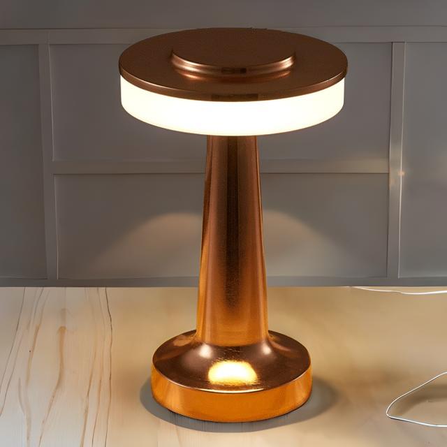 Draadloze LED Lamp met Touch Sensor – Oplaadbare Tafellamp met 3 Helderheidsniveaus & 48 Uur Gebruik