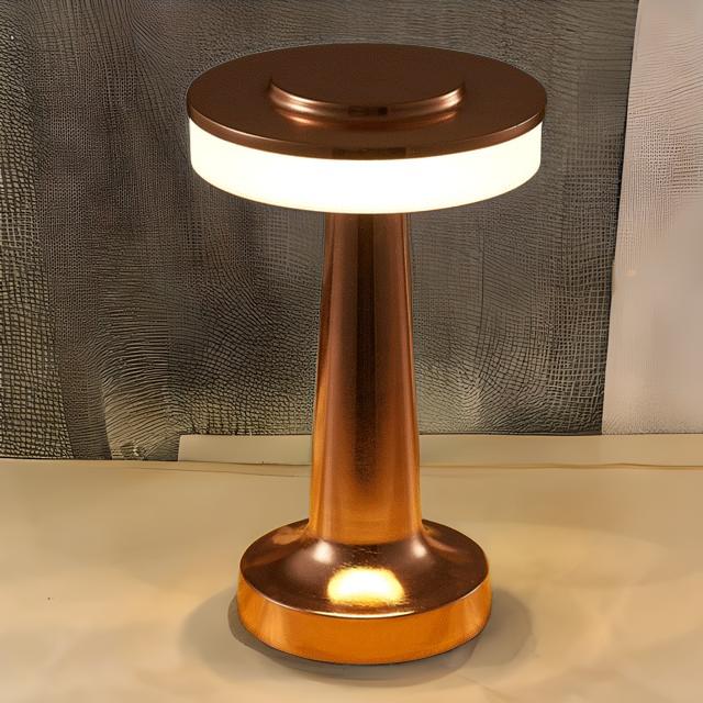 Draadloze LED Lamp met Touch Sensor – Oplaadbare Tafellamp met 3 Helderheidsniveaus & 48 Uur Gebruik
