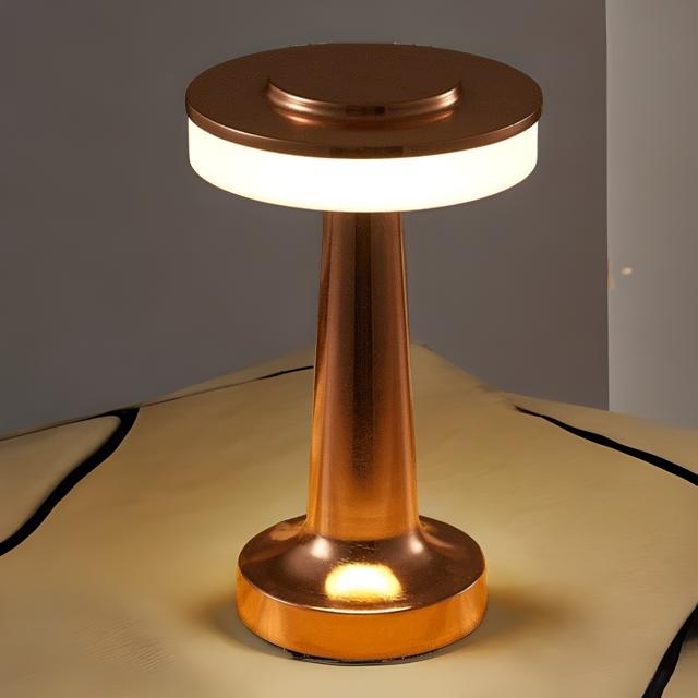 Draadloze LED Lamp met Touch Sensor – Oplaadbare Tafellamp met 3 Helderheidsniveaus & 48 Uur Gebruik