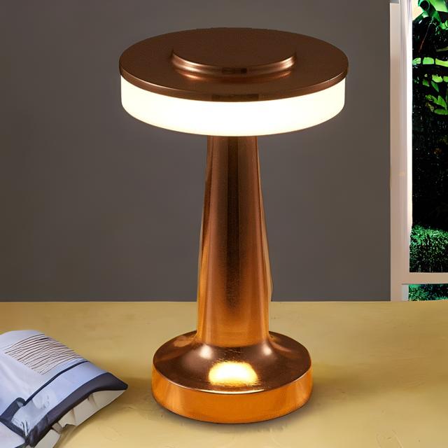 Draadloze LED Lamp met Touch Sensor – Oplaadbare Tafellamp met 3 Helderheidsniveaus & 48 Uur Gebruik