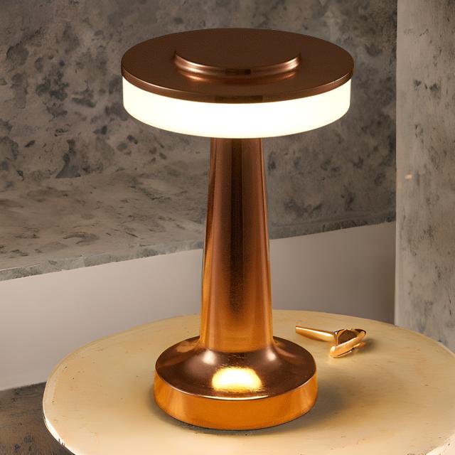 Draadloze LED Lamp met Touch Sensor – Oplaadbare Tafellamp met 3 Helderheidsniveaus & 48 Uur Gebruik