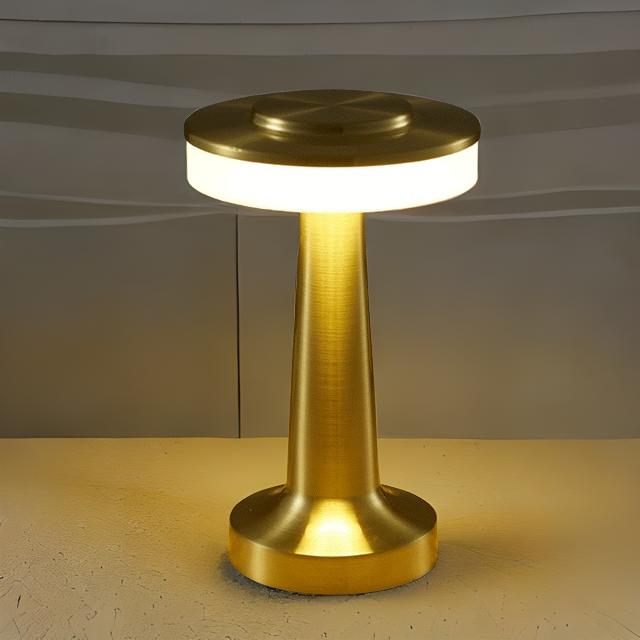 Draadloze LED Lamp met Touch Sensor – Oplaadbare Tafellamp met 3 Helderheidsniveaus & 48 Uur Gebruik