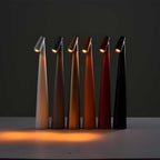 Elegante Tafellamp met Draadloze Functionaliteit – Oplaadbare LED Lamp met Dimfunctie & 3 Helderheidsniveaus