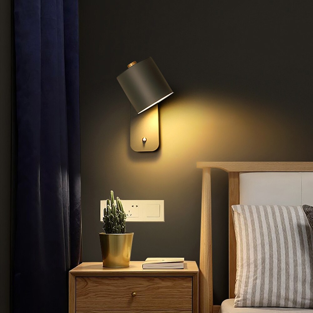 Stijlvolle LED Wandlamp met Schakelaar – Moderne Binnenverlichting & Decoratie