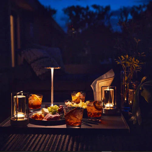 Draadloze Tafellamp – Stijlvolle Dimbare LED Sfeerverlichting voor Binnen & Buiten