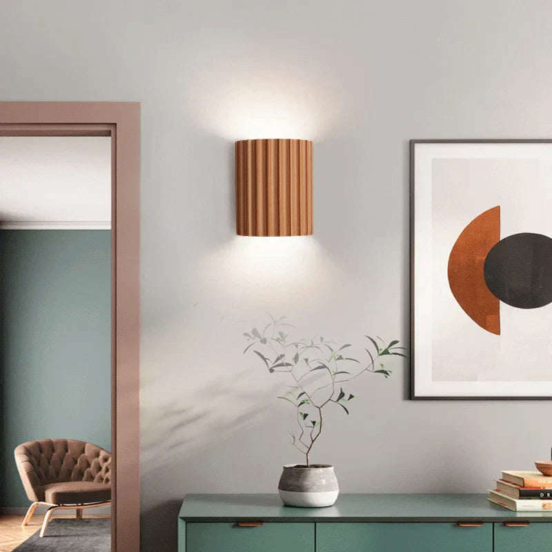 Moderne Kunsthars Wandlamp – Elegante LED Wandverlichting