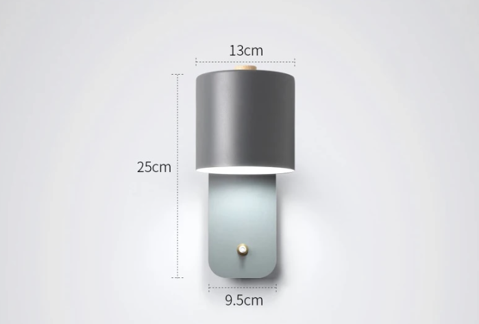 Stijlvolle LED Wandlamp met Schakelaar – Moderne Binnenverlichting & Decoratie