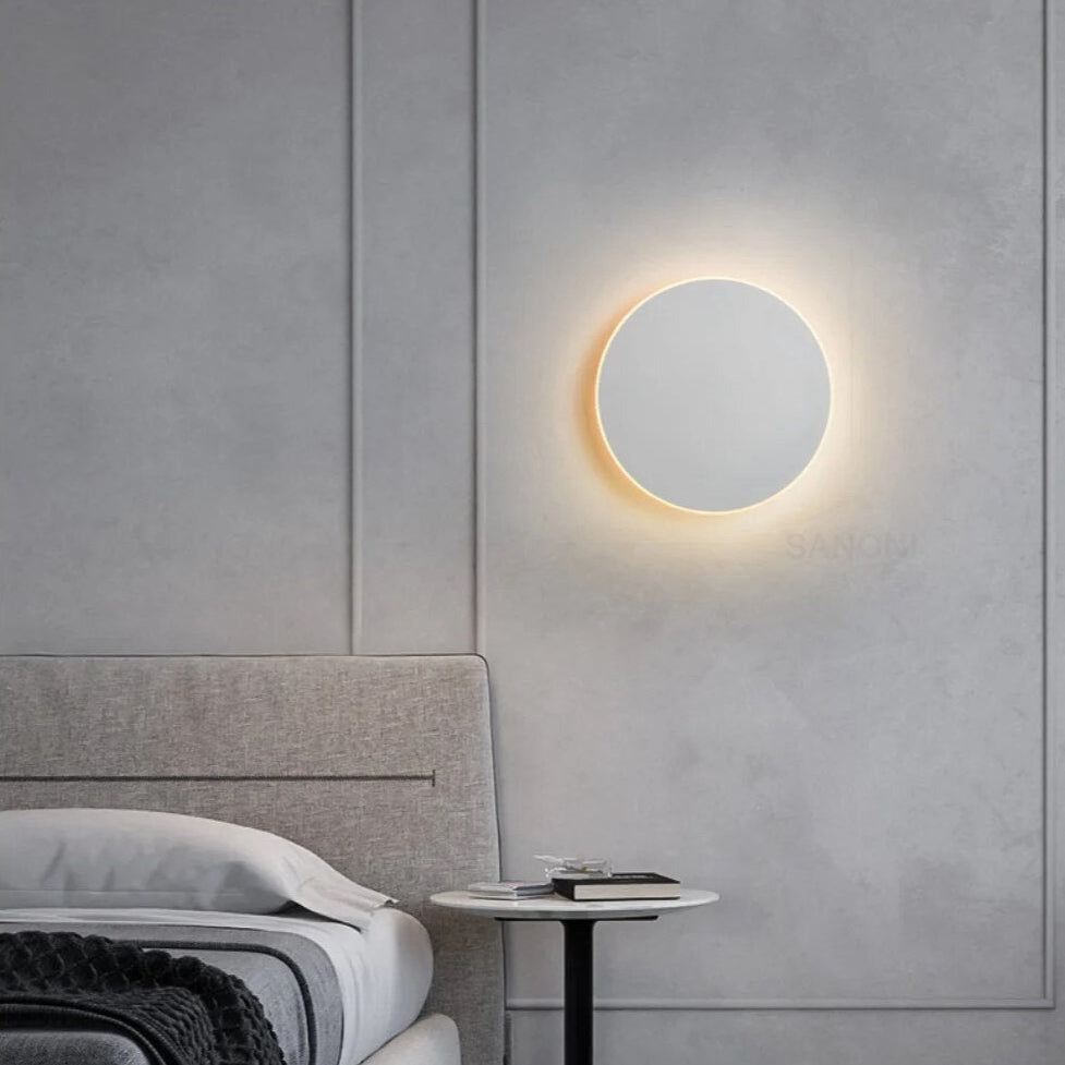 Moderne Ronde LED Wandlamp – Stijlvolle Wandverlichting met Warm Wit Licht