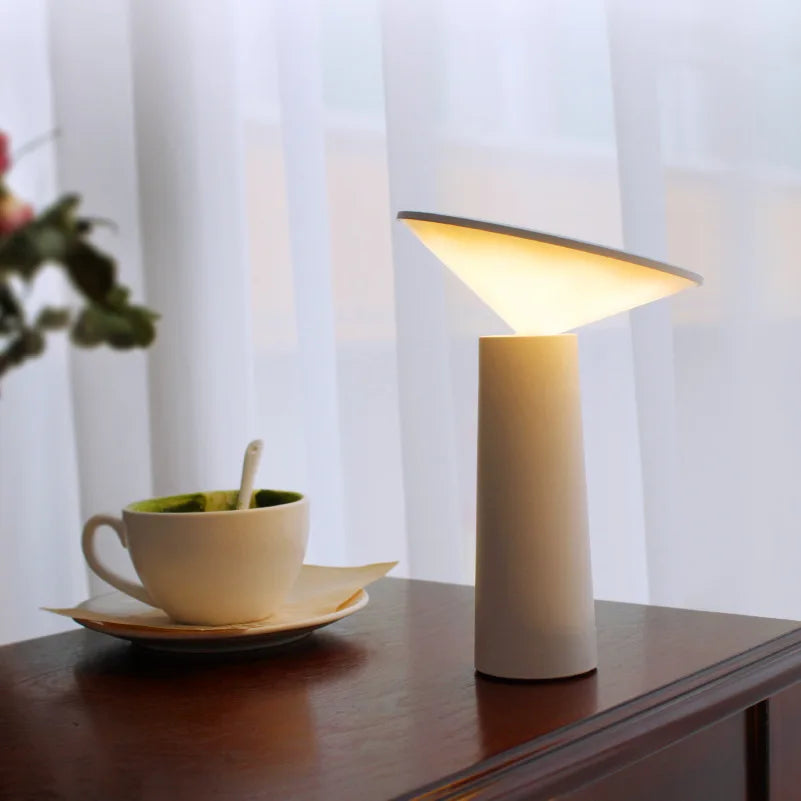 Draadloze LED Tafellamp – Oplaadbare Verlichting met Afstandsbediening & Verstelbare Lichtstanden