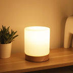 Mini Glazen Tafellampen – Touch-Activatie & 360° LED Verlichting