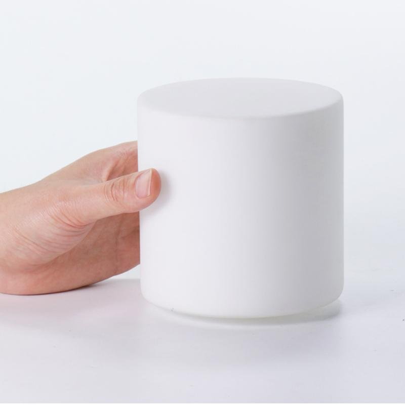 Mini Glazen Tafellampen – Touch-Activatie & 360° LED Verlichting
