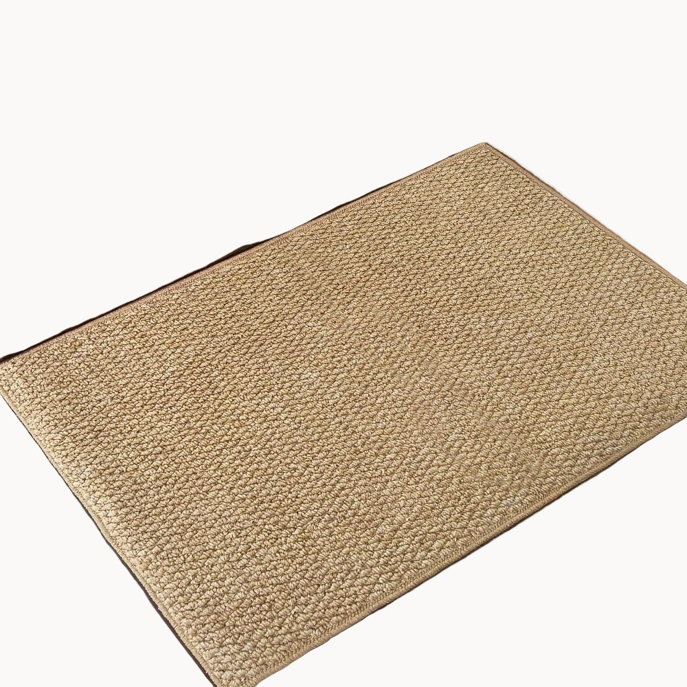 Beige doormat