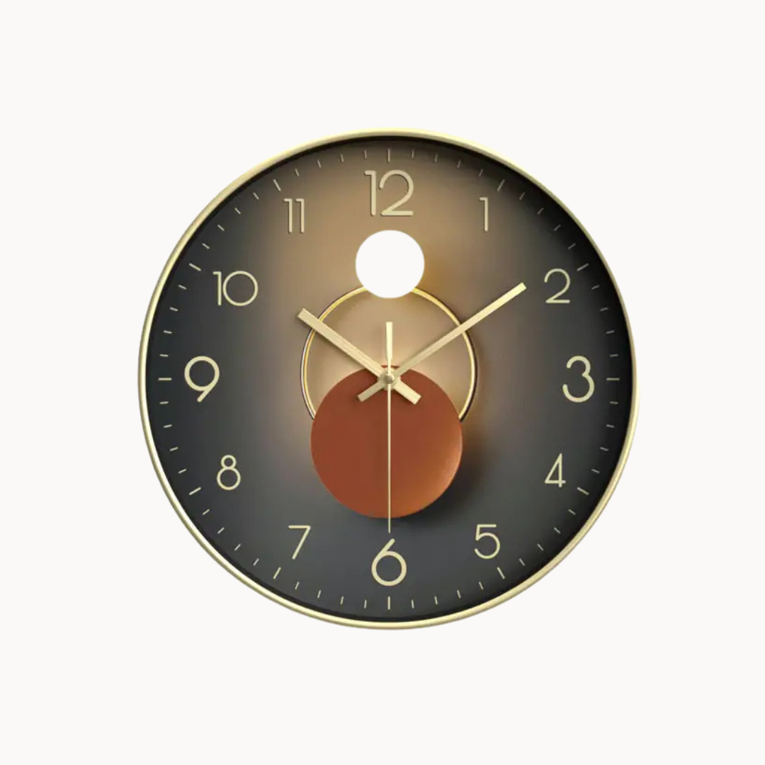 Creatieve charme Stijlvolle wandklok – Elegant modern design voor woonkamer en slaapkamer
