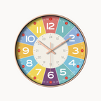 SilentClock Wandklok – Stille en veilige wandklok voor kinderkamers