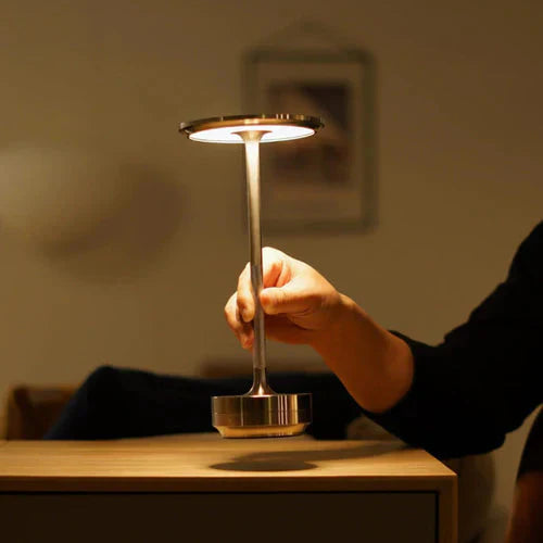 Draadloze Tafellamp – Stijlvolle Dimbare LED Sfeerverlichting voor Binnen & Buiten