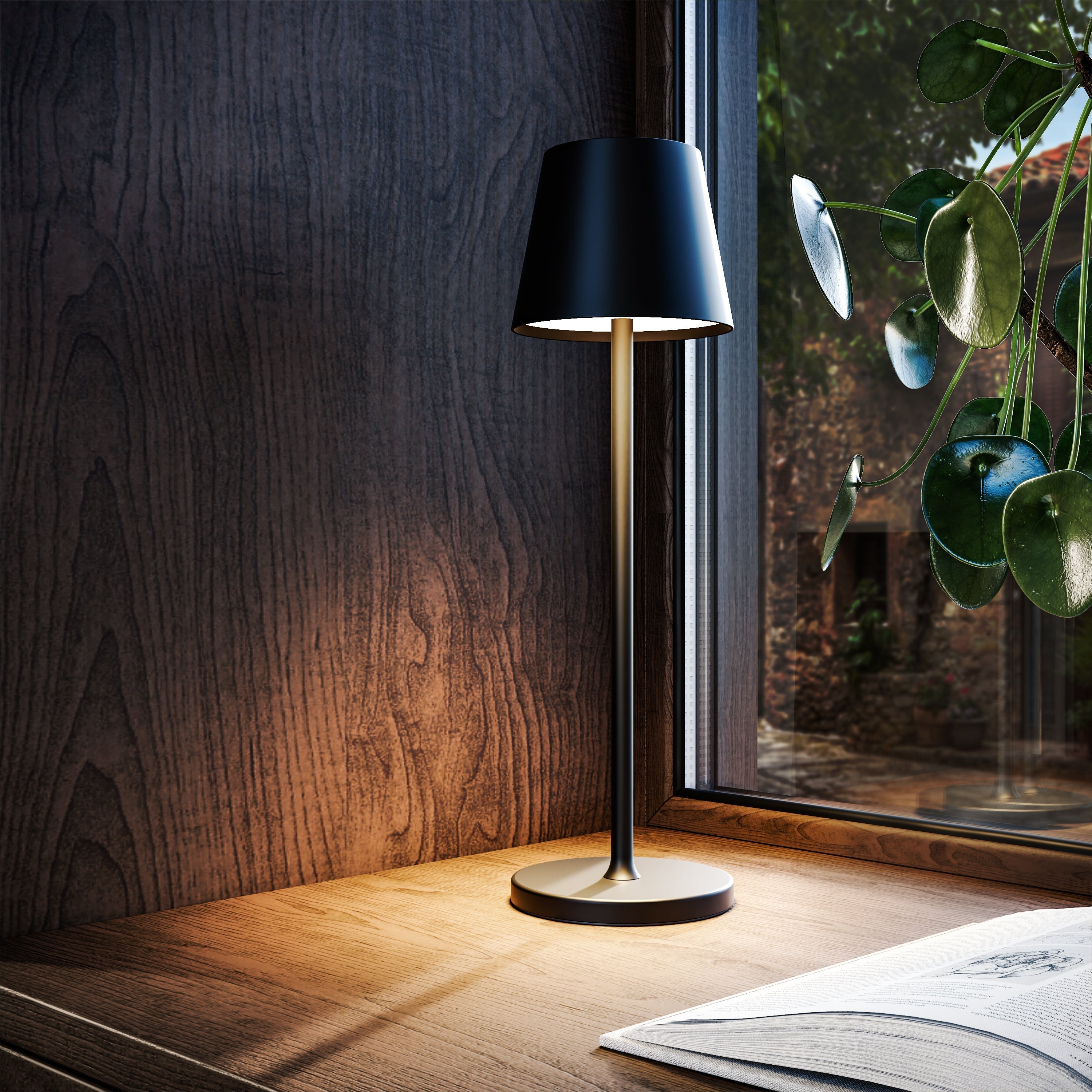 Draadloze Tafellamp – Dimbare LED Sfeerverlichting voor Binnen & Buiten