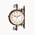 New Yorker Vintage Station Clock – Klassieke wandklok met retro charme en tijdloos design